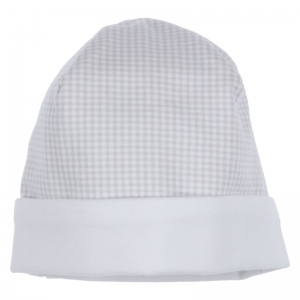 Muts omkeerbaar grey/white