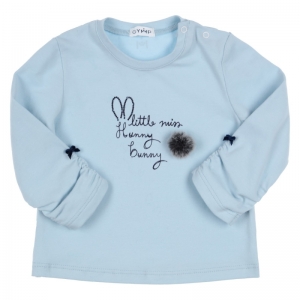 T-shirt MISS BUNNY BLUE