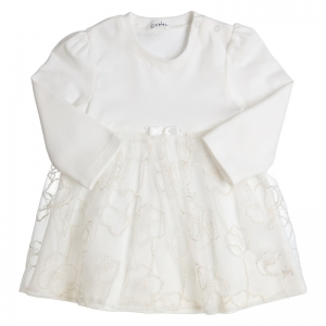 Combi dress offwhite
