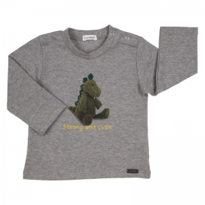 T-shirt STRONG greychine