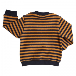 Pull mustard/navy