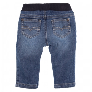 Jeans met elastiek blue