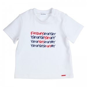 T-shirt FRIDAYAYA White