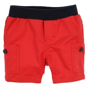Bermuda tricot boord red