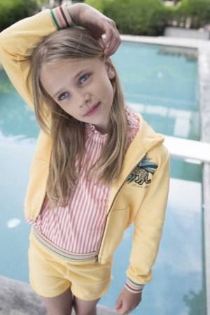 Sweater rits en kap 520