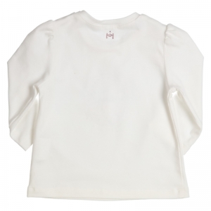 T-shirt Happy offwhite/liGHTP