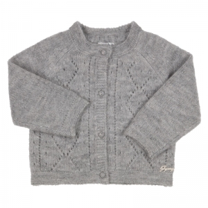 Gilet tricot lightgrey