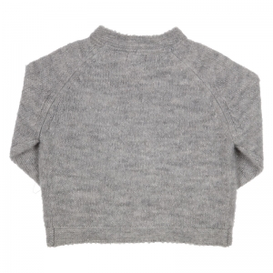 Gilet tricot lightgrey