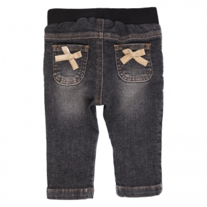 Jeans elastiek antracite