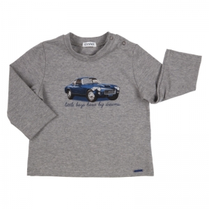 T-shirt Car big dreams greychine