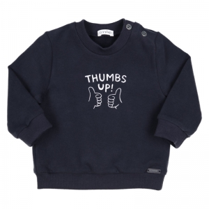 Sweater Thumbs up navy