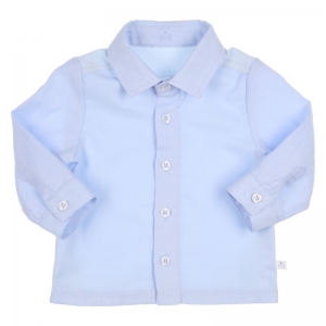 Hemd effen lightblue