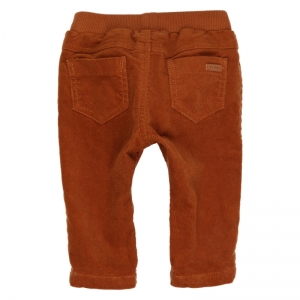 Broek velours cognac