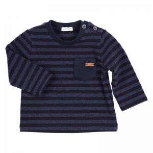 Sweater gestreept. blue/navy