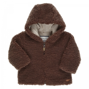Jas in teddy brown