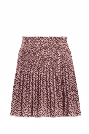 Rok print plisse 200