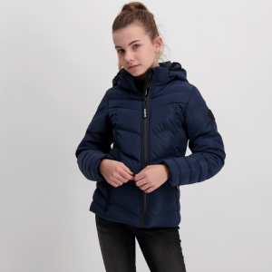 Meisjes jas 12/navy