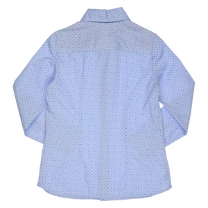Hemd print blue