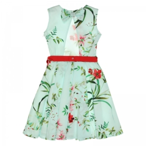 Kleed gebloemd mint