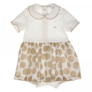 Kleedje offwhite/beige