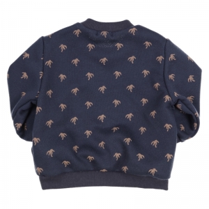 Sweater navy/beige