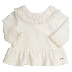 Tuniek frul offwhite