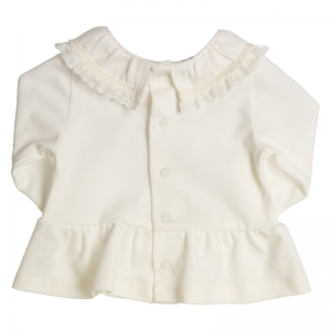 Tuniek frul offwhite