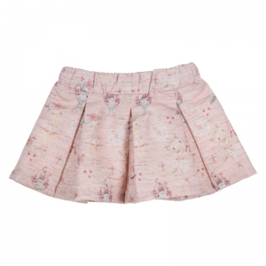 Rok plooien oldrose/grey