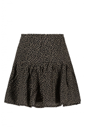 Rok gebloemd 098