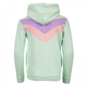 Hoodie rits mint