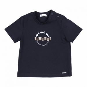 T-shirt visjes navy