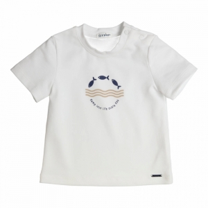 T-shirt visjes white