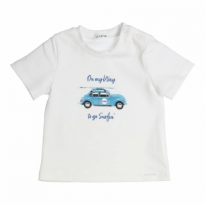 T-shirt auto white