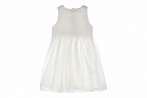 Kleed voile rok offwhite