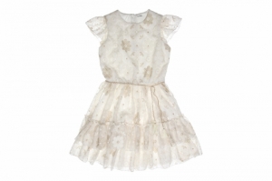 Kleed offwhite/gold