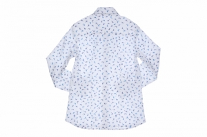 Hemd white/blue