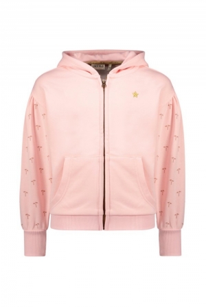 Hoodie sweater met rits 206