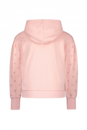 Hoodie sweater met rits 206