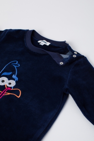 Unisex pyjama velours 839