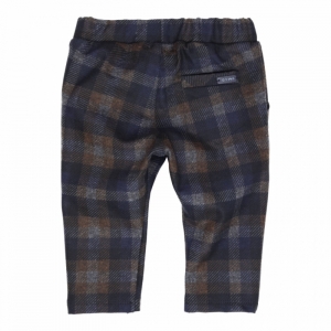 Broek KLAUS navy-brown
