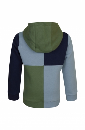 Sweater met verschillende kleu light blue