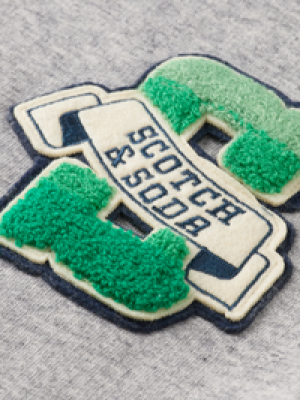 Sweater groene opduruk 0606