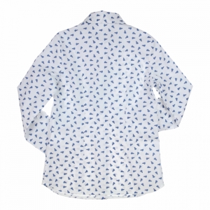 Hemd white/blue