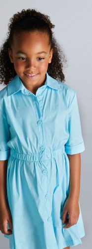 Kleed effen blue