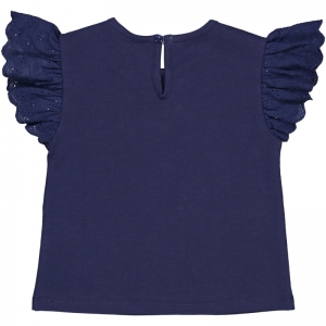 T-shirt rood hartje blu