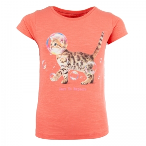 T-shirt coral pink