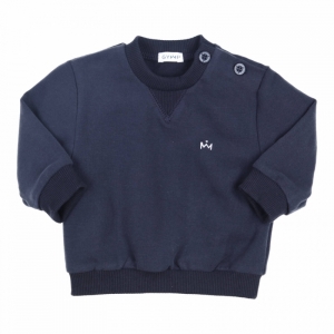Sweater effen navy
