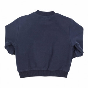 Sweater effen navy