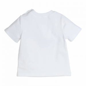 T-shirt boot white