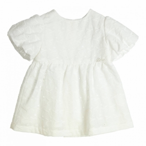 Kleed broderie off white